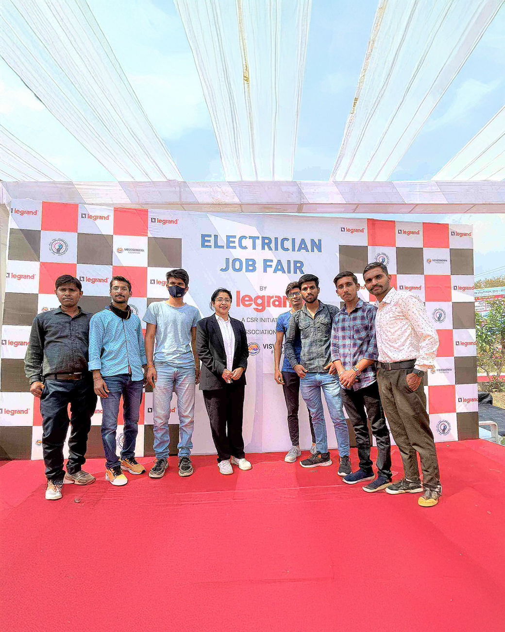 Legrand Organizes India's First Electrician Job Fair in Udaipur